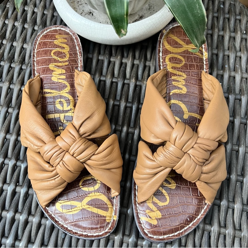Sam Elderman Garson Brown Sandals